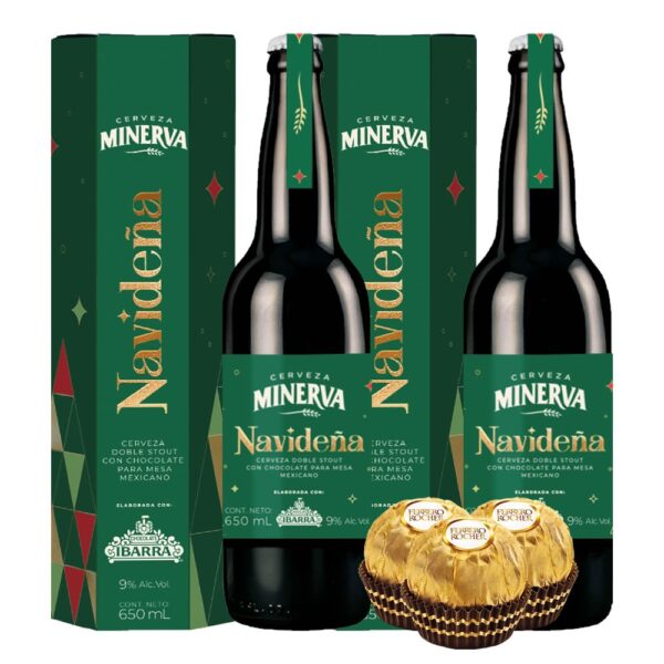 Cervezas Minerva Navideña